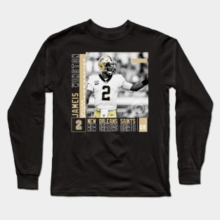 Jameis Winston Paper Poster Long Sleeve T-Shirt